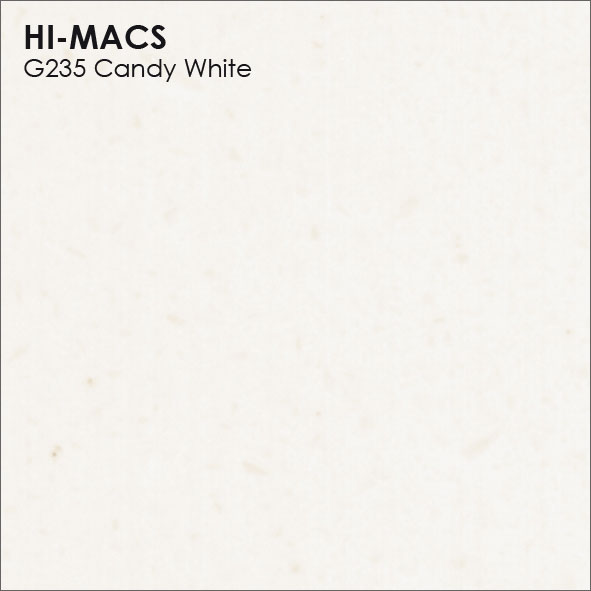 LG HI-MACS GRANITE - G235-Candy-White