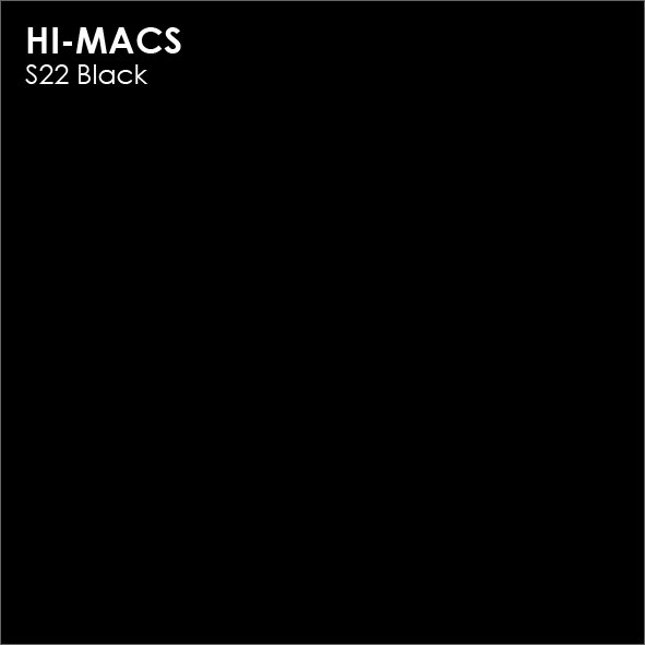 LG HI-MACS SOLID - S22-Black